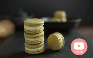 How to Make Matcha Macarons