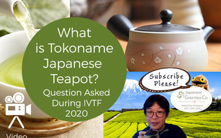 What is Tokoname Japanese Teapot? 🍵 Yunomi Kyusu made of clay to enhance the taste of Japanese green tea
