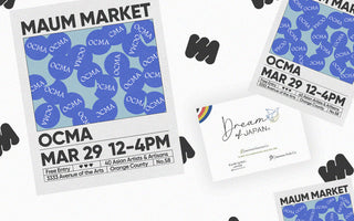 We will have a booth at the Maum Market at OCMA March 29 12-4PM