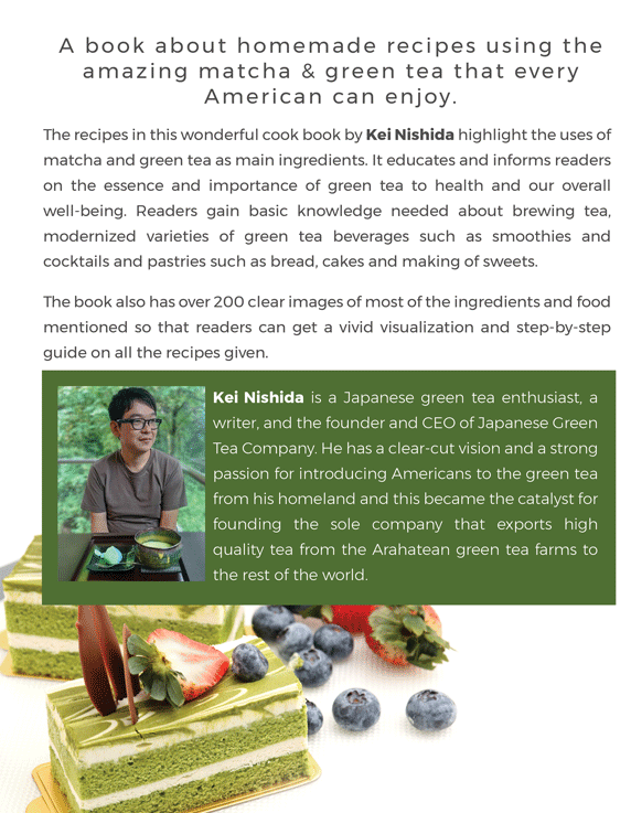 Book - Cook with Matcha and Green Tea