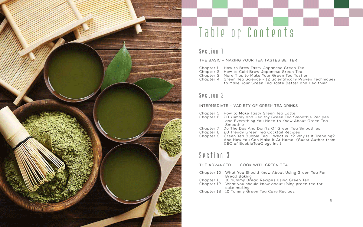 Book - Cook with Matcha and Green Tea