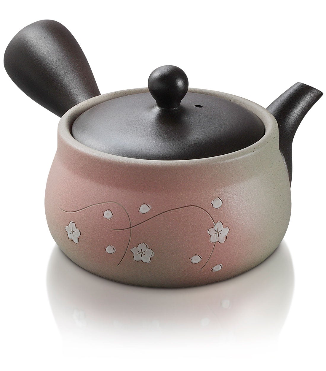 Tokoname Yaki - Kyusu - 11 Oz (330cc) Teapot for Fukamushi tea