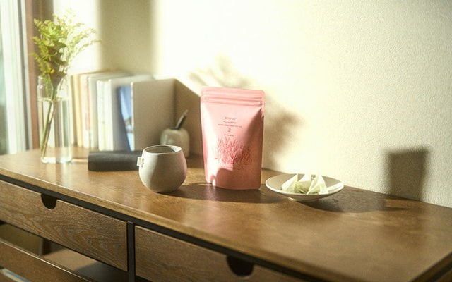 Introducing New Package for Benifūki Allergy Relief Japanese Green Tea Bag