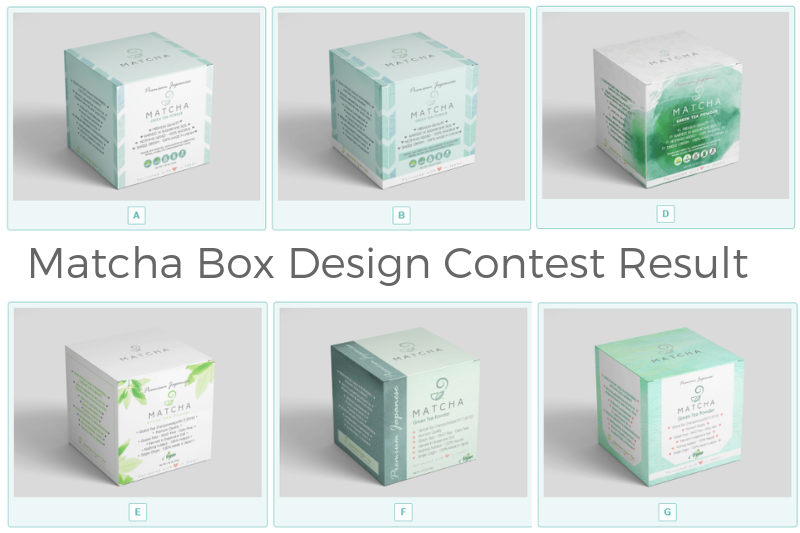 Matcha Box Design Contest