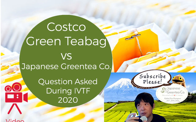 Costco's Green Teabags vs Japanese Greentea Co's Teabags - What are the differences? Q&A