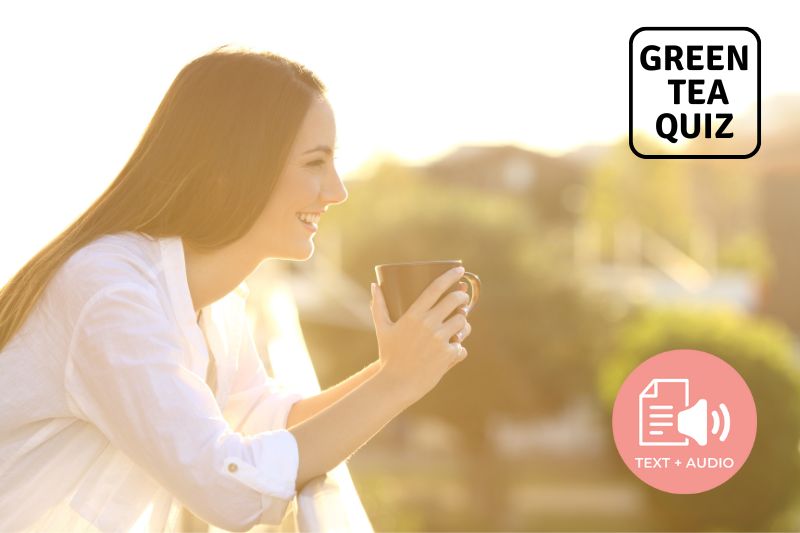 Does green tea reduce stress?