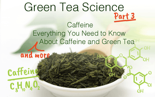 GREEN TEA SCIENCE PART 3: EVERYTHING YOU NEED TO KNOW ABOUT GREEN TEA AND CAFFEINE