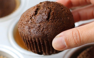 Hojicha Gingerbread Muffins