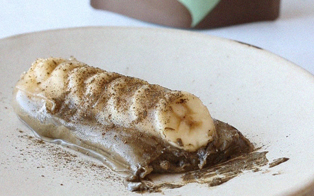 Hojicha Banana Daifuku (Mochi): The Collaboration of Aromatic Roasted Tea and Richly Sweet Banana
