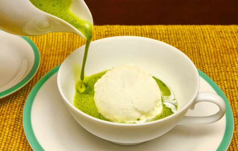 How to Make Matcha À La Mode (Matcha Ice Cream)
