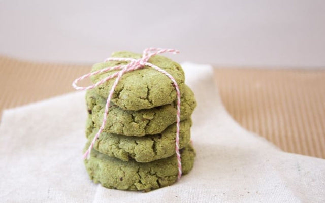 How to Make Matcha Okara Cookies