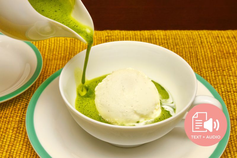 How to Make Matcha À La Mode (Matcha Ice Cream)