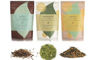 Introducing Eco-Friendly Resealable Package for Hojicha, Genmaicha and Genmai Matcha