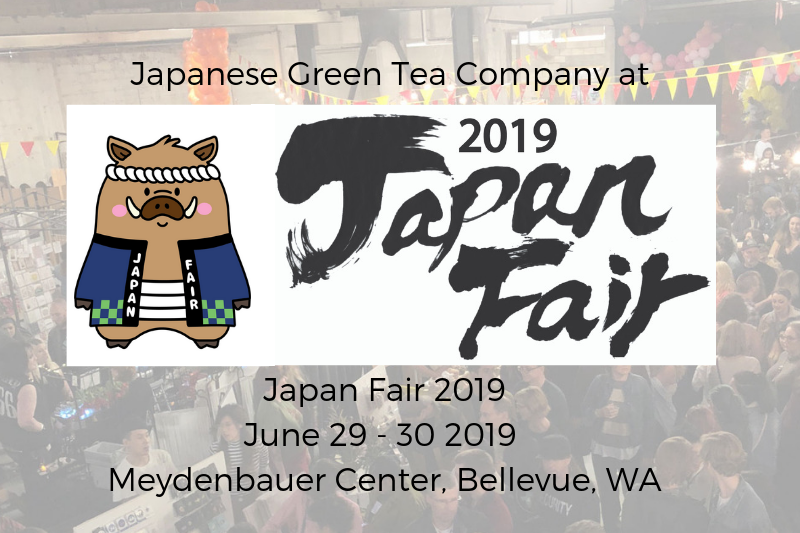 Japanese Green Tea Co. at Japan Fair, 2019, Bellevue, WA