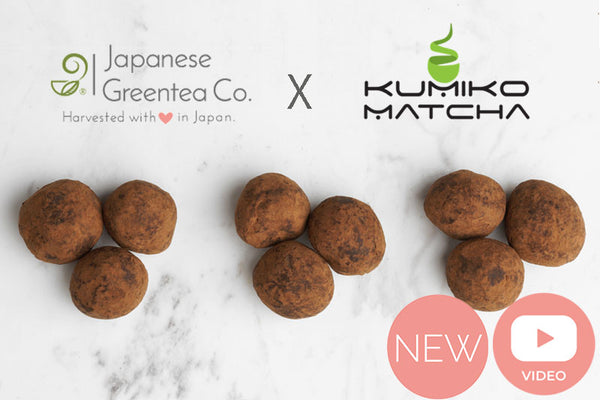 Introducing - Matcha Truffle Chocolate! Autumn & Winter Time Limited Product from.. guess where?