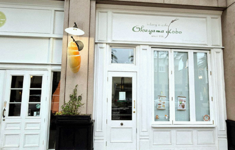 Yokohama Peach is offered as a regular menu at Okayama Kobo Cafe!