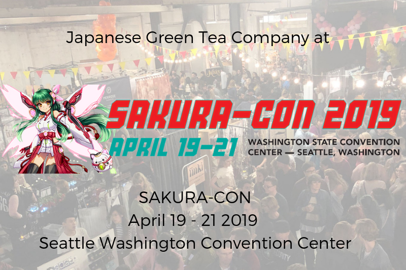 Japanese Green Tea Co. at Sakura-Con 2019, Seattle WA