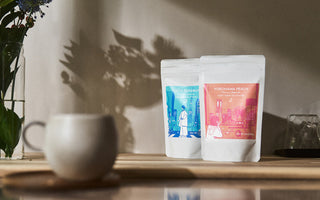 Designing packages of Tokyo Peppermint and Yokohama Peach by Miki Pon