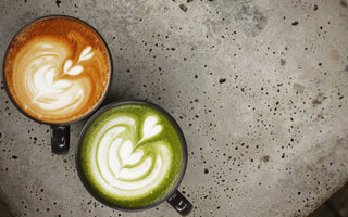 Which beverage contains more fat, tea or coffee?