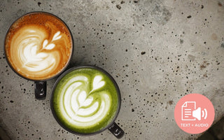 Which beverage contains more fat, tea or coffee?