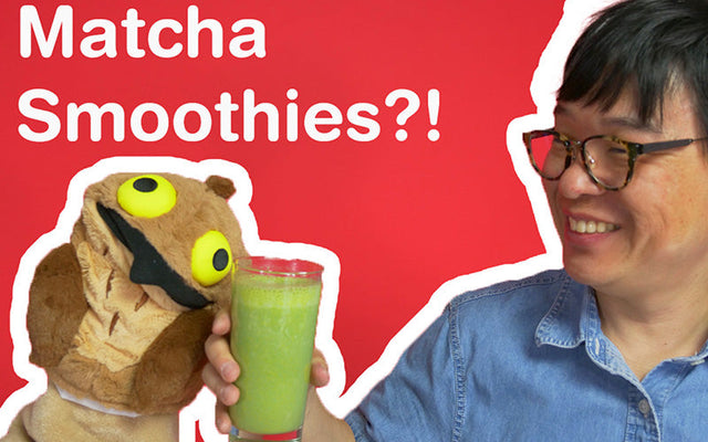 How to Make Matcha Smoothie - ChaCha's GreenTea Room Video