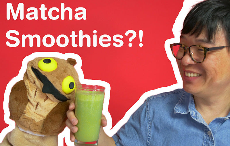 How to Make Matcha Smoothie - ChaCha's GreenTea Room Video