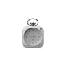 Silver Balmuda timer on a white background