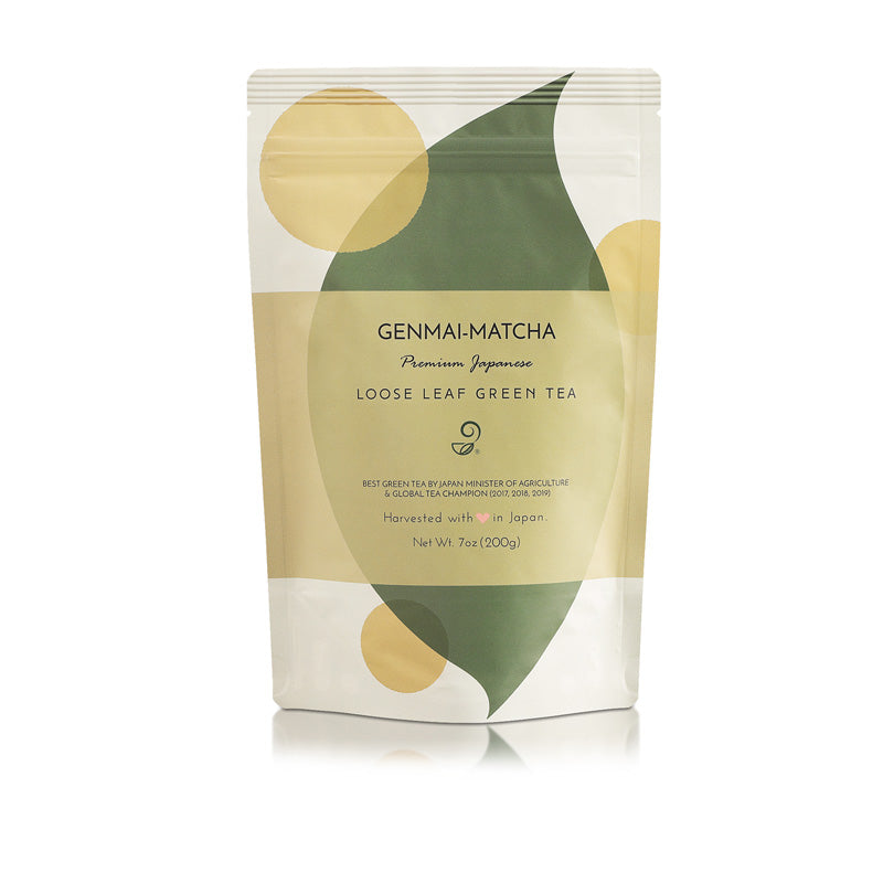 Genmai Matcha - Premium Japanese Green Tea with Brown Rice & Matcha