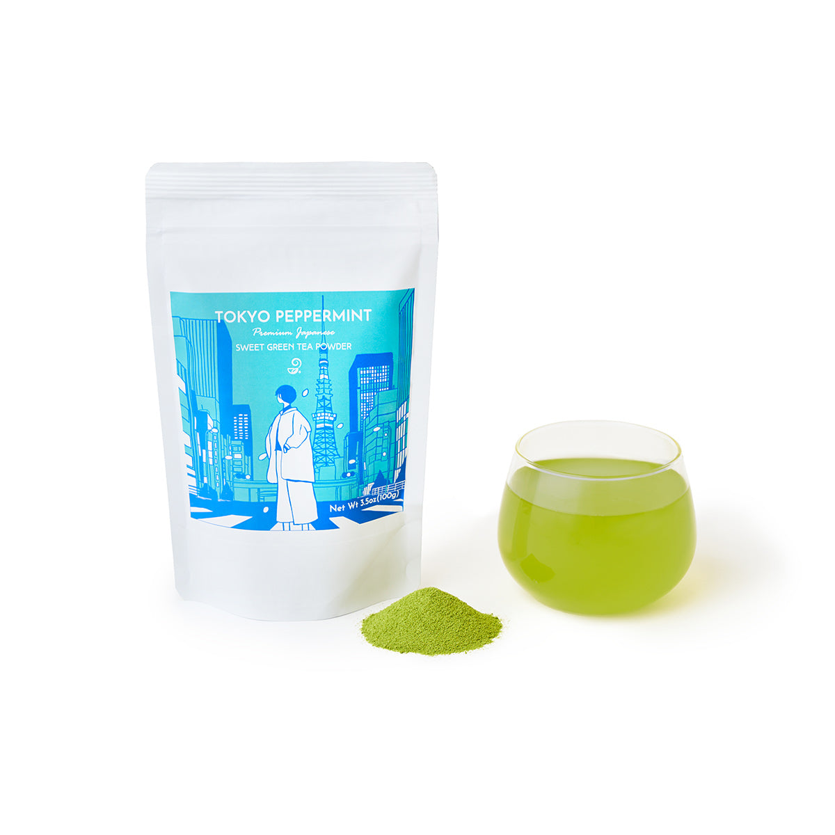 Japanese Tea Package Tokyo Peppermint - Yokohama Peach - Sweet Powder Tea Set Package ...
