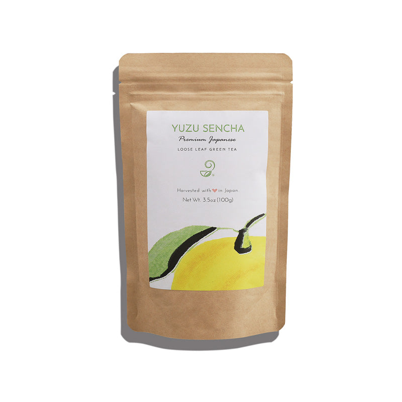 Premium Yuzu Sencha - 3.5 Oz (100g) Loose Leaf Tea