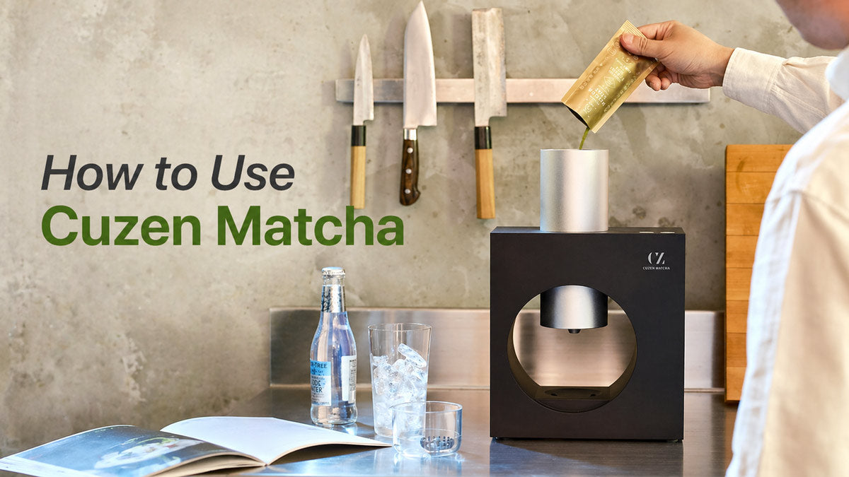 How to use Cuzen Matcha