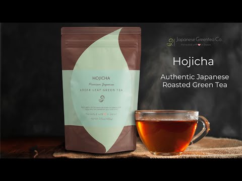 What is Roasted Green Tea - Hojicha Japanese Premium