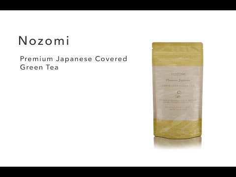 Nozomi Premium Japanese Covered Green Tea Kabusecha - Video