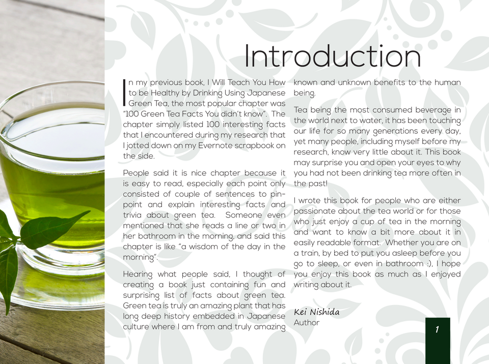 Buy Book Green Tea Mania 🍵 250+ Green Tea Facts, Cooking and Brewing