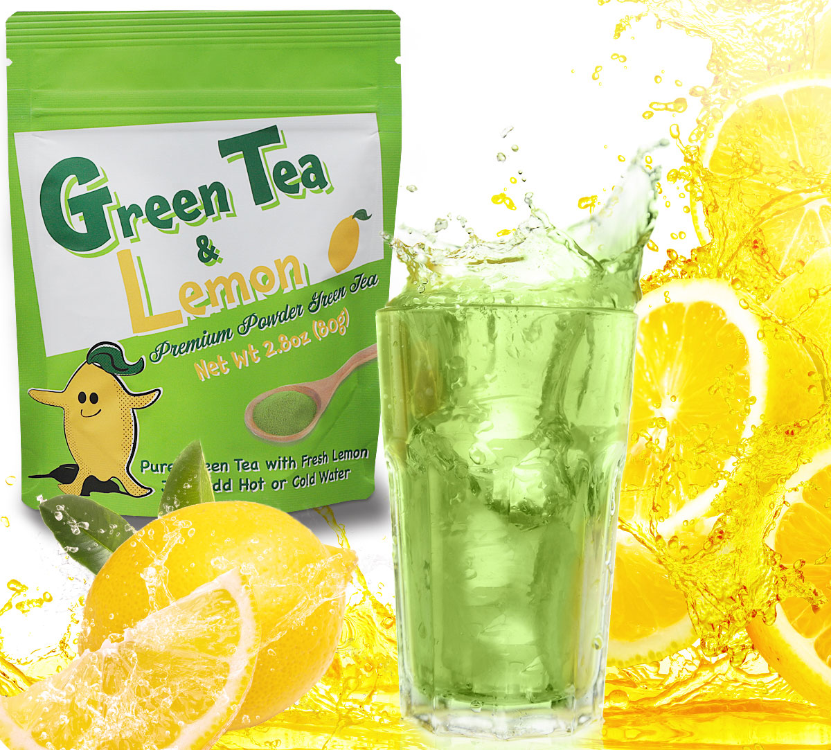 Green Tea with Lemon - JapaneseGreenTeaIn.com