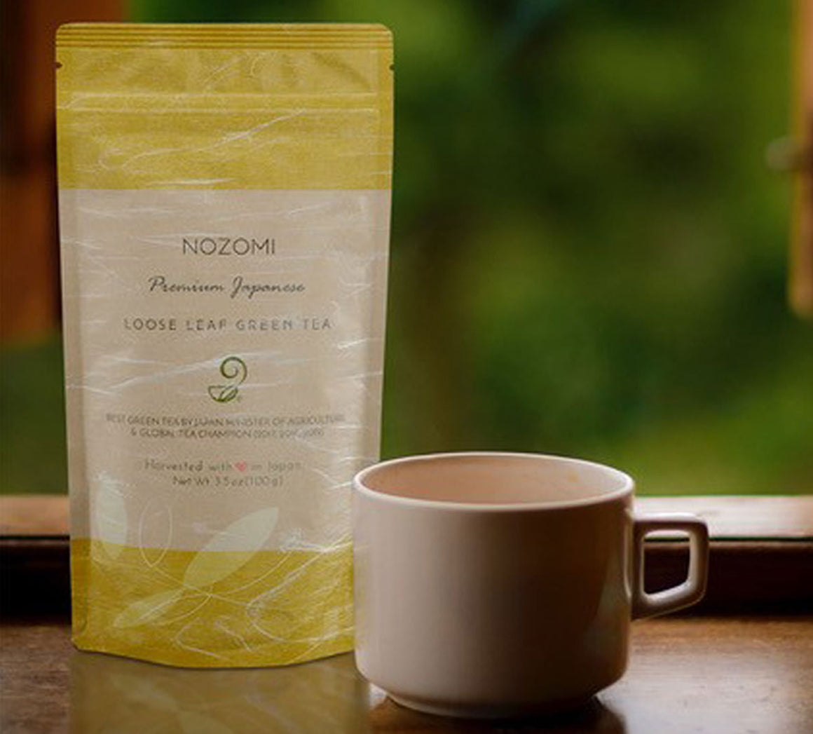 Covered Green Tea - Nozomi