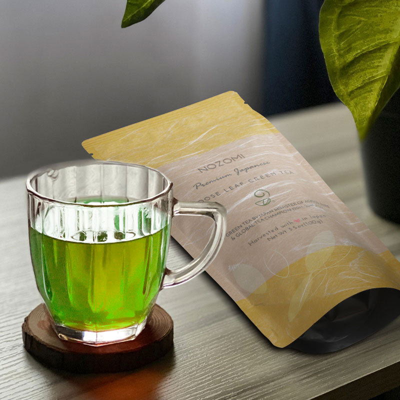 Covered Green Tea - Nozomi