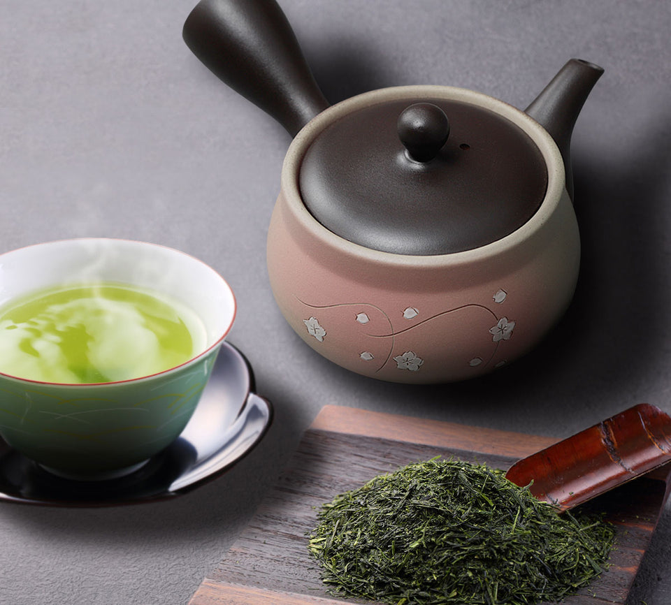 Tokonome Yaki - Kyusu - 330cc Teapot For Fukamushi Tea