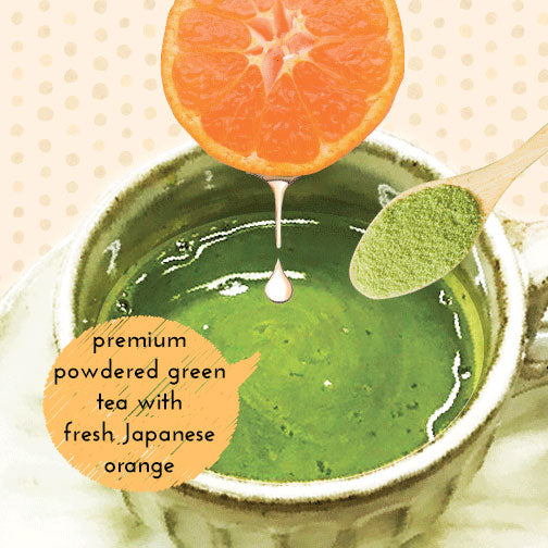Green Tea with Japanese Orange (Mikan) - JapaneseGreenTeaIn.com